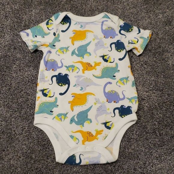 Cat & Jack Other - FREE WITH ANY 5/$25 BUNDLE - Dinosaur Onesie